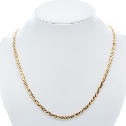 14k férfi arany láncszem nyaklánc (másolat)