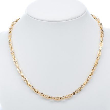 14k férfi arany láncszem nyaklánc (másolat)