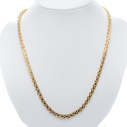 14k férfi arany mintás nyaklánc (másolat)