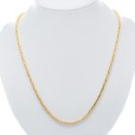 14k férfi arany láncszem nyaklánc (másolat)