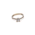 14k női köves arany gyűrű (másolat)