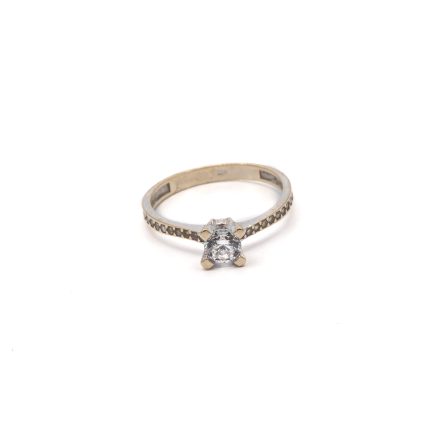 14k női köves arany gyűrű (másolat)