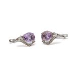 14k női arany cirkónia köves francia kapcsos fülbevaló (másolat)