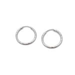 14k női arany csavart karika villás fülbevaló (másolat)