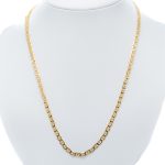 14k férfi arany figaro nyaklánc (másolat)