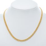 14k női arany mona lisa nyaklánc