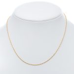 14k női arany mona lisa nyaklánc (másolat)