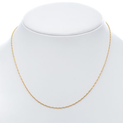 14k női arany mona lisa nyaklánc (másolat)