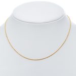 14k női arany pálcás anker nyaklánc (másolat)