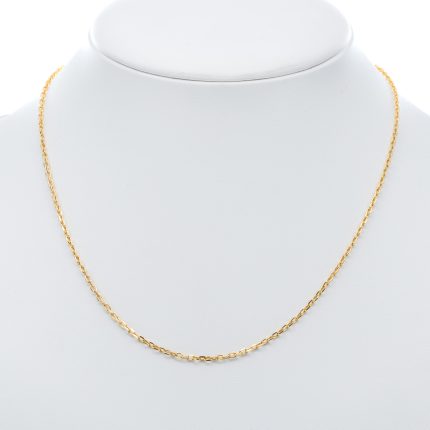 14k női arany mona lisa nyaklánc (másolat)