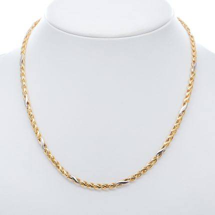 14k női sárga arany anker nyaklánc (másolat)