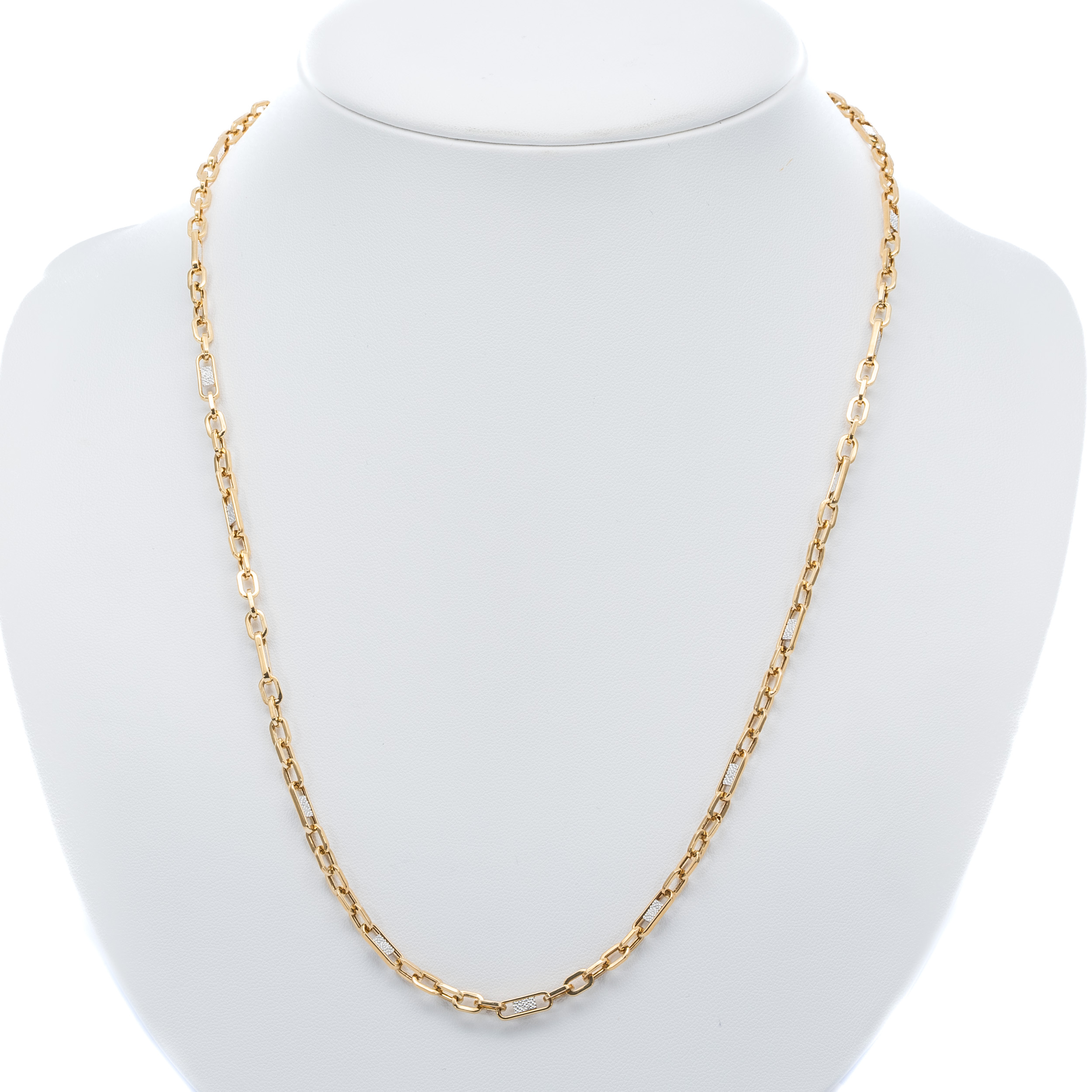 14k férfi bicolor arany nyaklánc (másolat) 14k férfi bicolor arany nyaklánc (másolat)