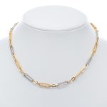 14k női bicolor arany fantázia nyaklánc (másolat)