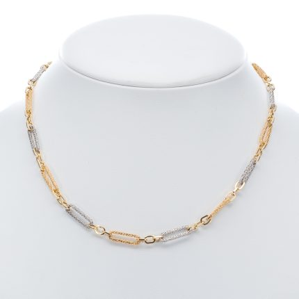 14k női bicolor arany fantázia nyaklánc (másolat)