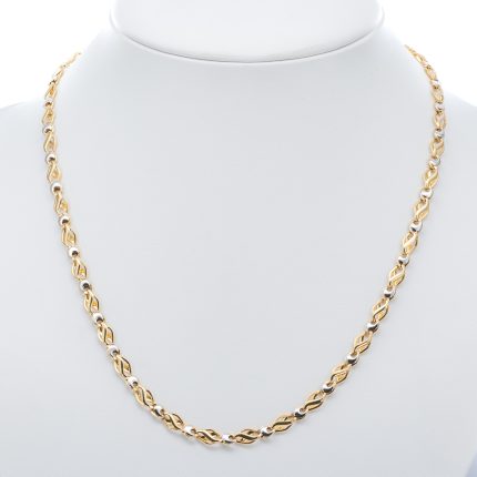 14k női bicolor arany fantázia nyaklánc (másolat)