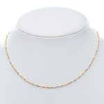 14k női bicolor arany fantázia nyaklánc (másolat)