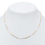 14k női bicolor arany fantázia nyaklánc (másolat)