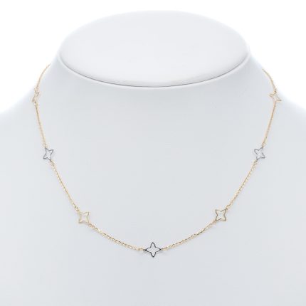 14k női arany bogyós anker nyaklánc (másolat)