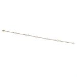 14k női arany karlánc virág mintával (másolat)