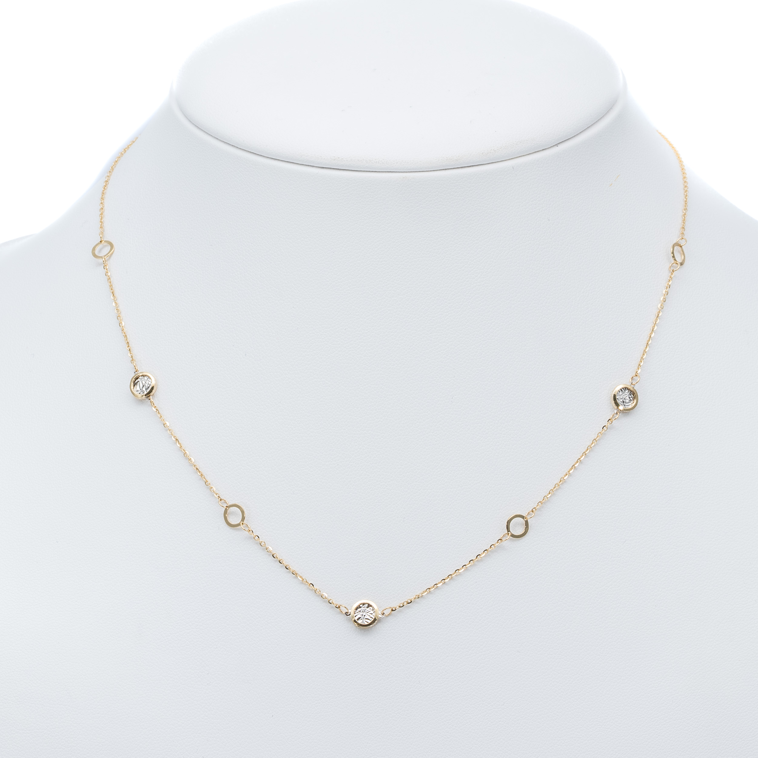 14k női arany bicolor fantázia nyaklánc (másolat) 14k női arany bicolor fantázia nyaklánc (másolat)