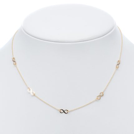 14k női arany bogyós anker nyaklánc (másolat)