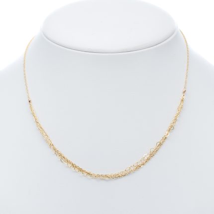 14k női arany végtelen anker nyaklánc (másolat)