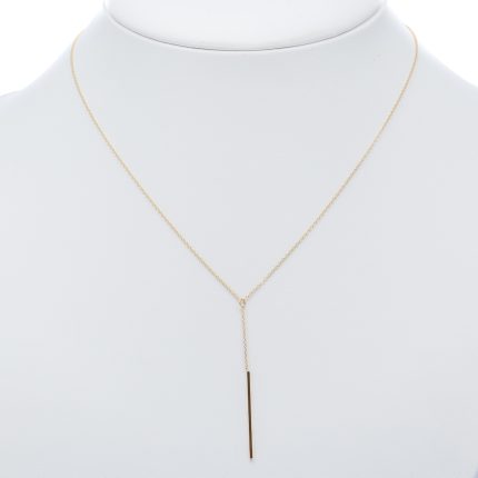 14k női arany anker nyaklánc medállal (másolat)