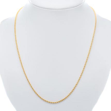 14k férfi arany anker nyaklánc (másolat)