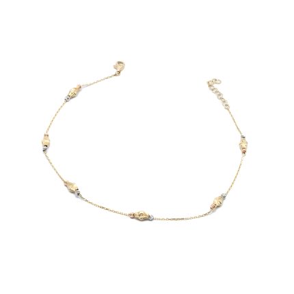 14k női arany lóherés bokalánc (másolat)