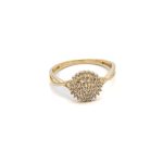 14k női arany gyűrű cirkónia kővel (másolat)