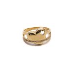 14k női arany gyűrű cirkónia kővel (másolat)