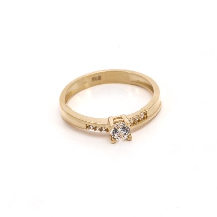 14k női arany gyűrű cirkónia kövekkel (másolat)