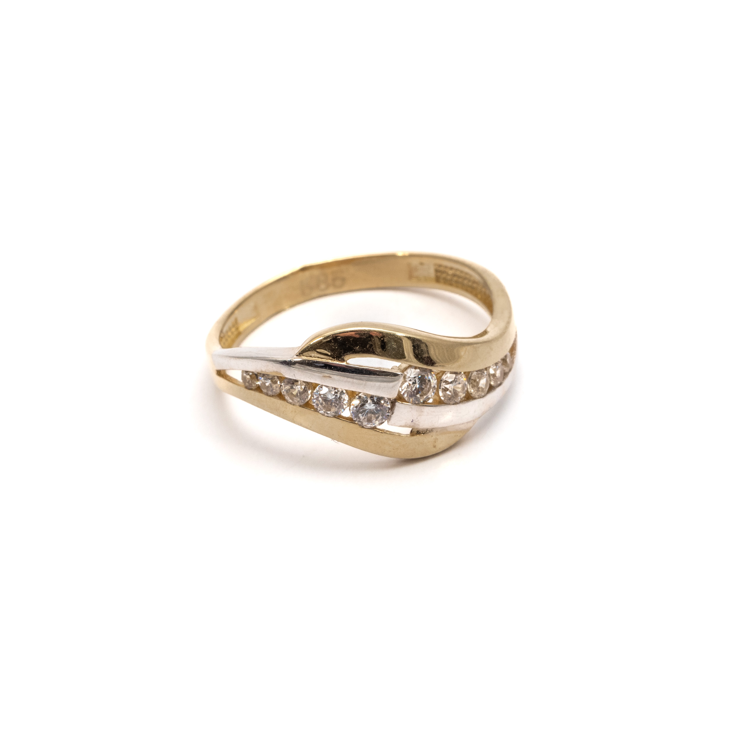 14k női arany bicolor gyűrű cirkónia kövekkel (másolat) 14k női arany bicolor gyűrű cirkónia kövekkel (másolat)