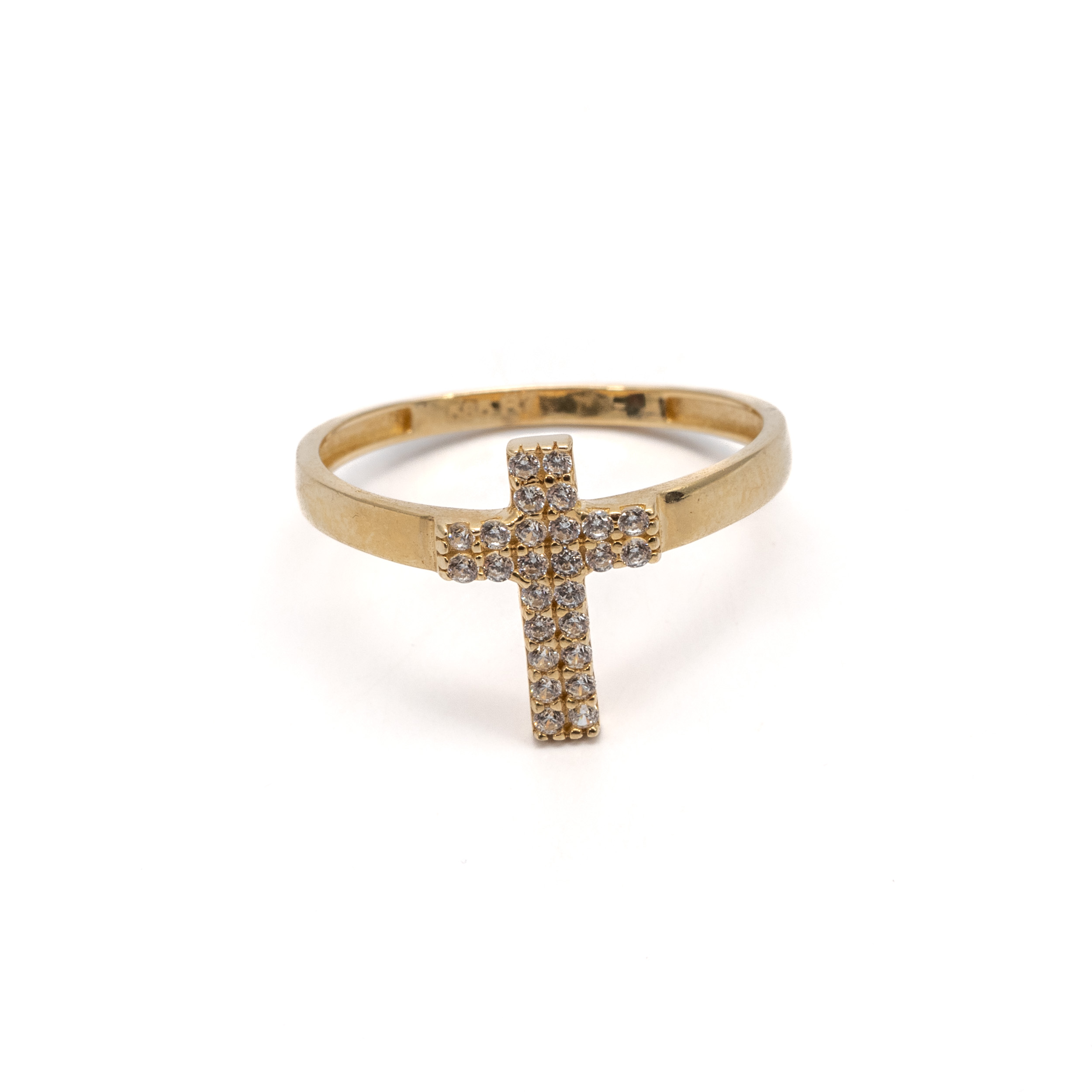 14k női arany gyűrű kereszt alakú cirkónia kövekkel (másolat) 14k női arany gyűrű kereszt alakú cirkónia kövekkel (másolat)