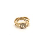 14k női arany fantázia gyűrű (másolat)