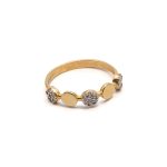 14k női arany fantázia gyűrű cirkónia kövekkel (másolat)