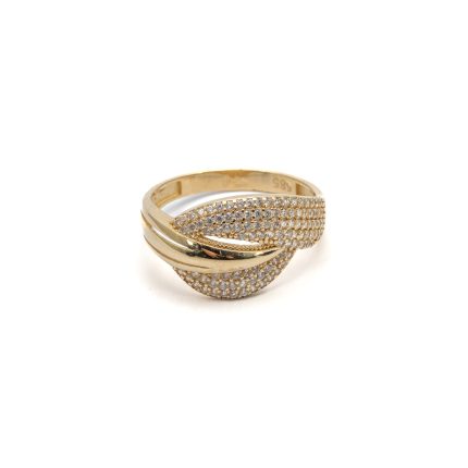 14k női arany gyűrű cirkónia kővel (másolat)