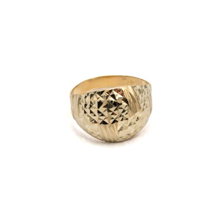 14k női mintás arany gyűrű (másolat)