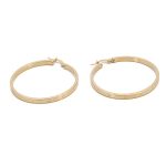 14k női arany mintás stekkeres fülbevaló (másolat)