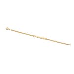 14k arany gravírozható karkötő (másolat)