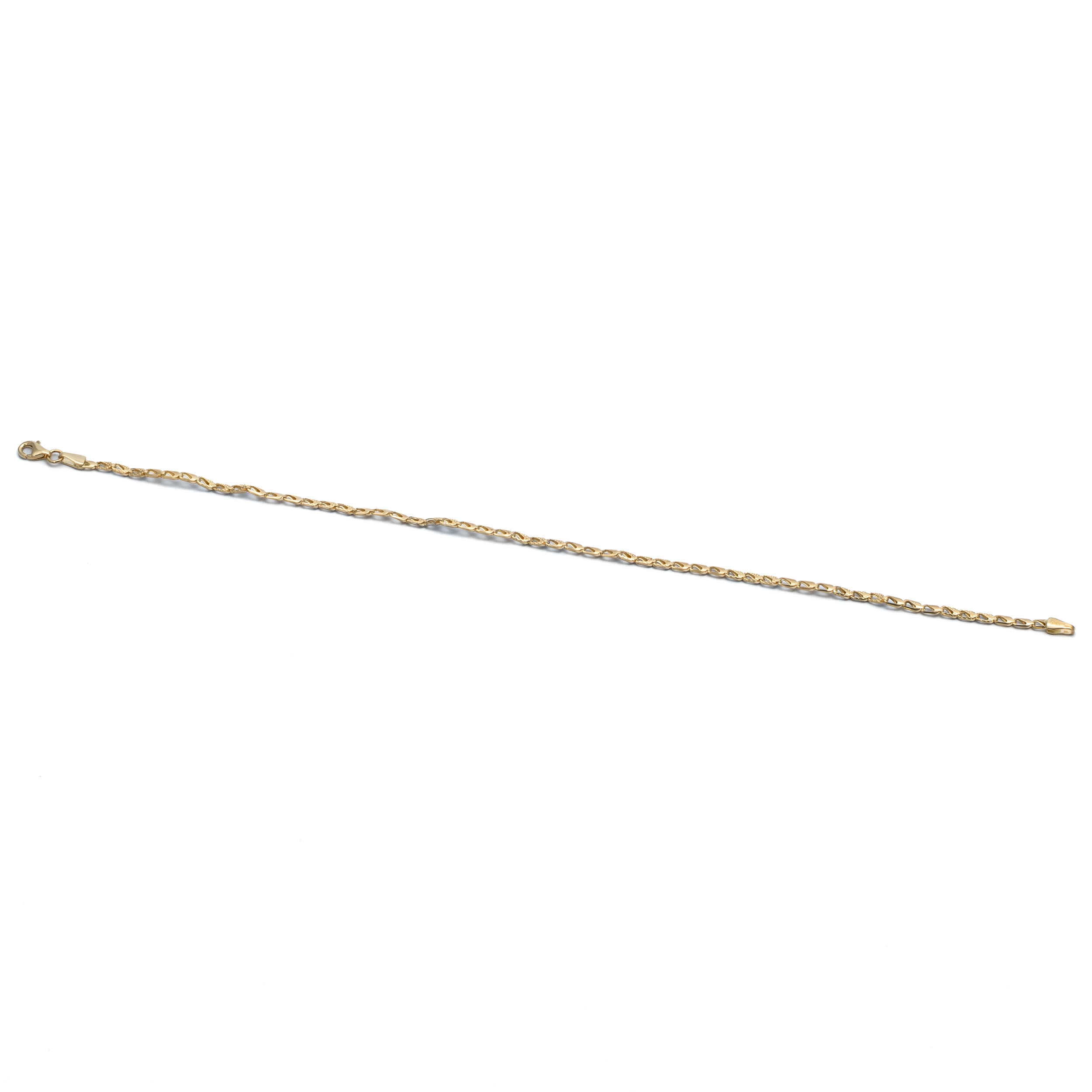 14k női arany lóherés bokalánc (másolat) 14k női arany lóherés bokalánc (másolat)