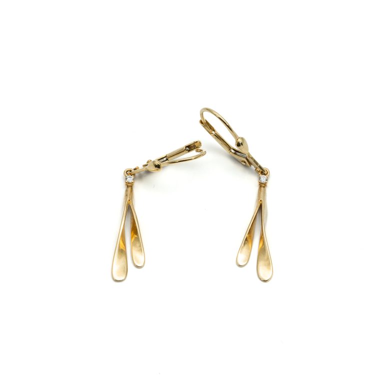 14k női arany stekkeres fülbevaló (másolat)