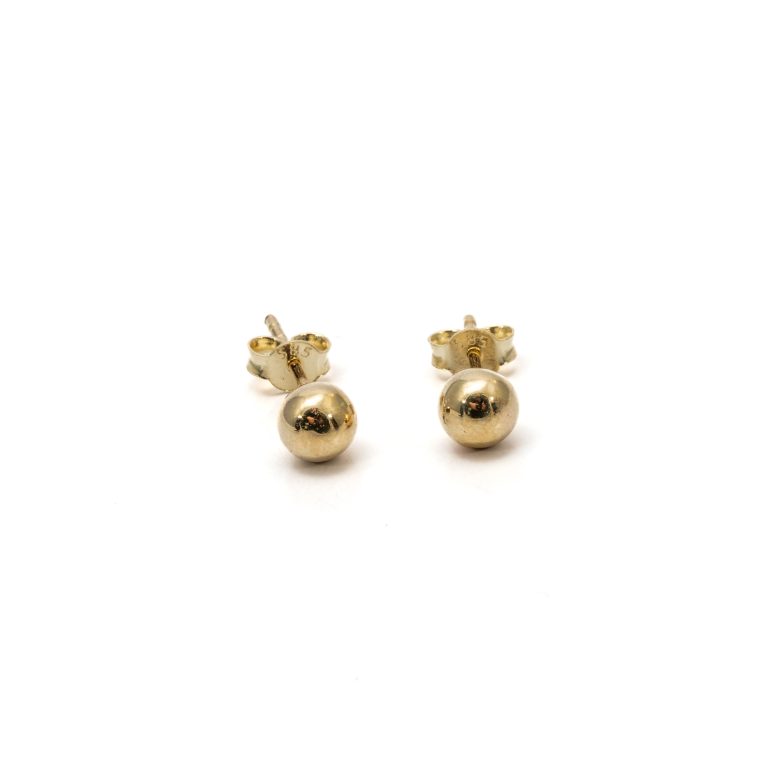 14k női arany gömb stekkeres fülbevaló (másolat)