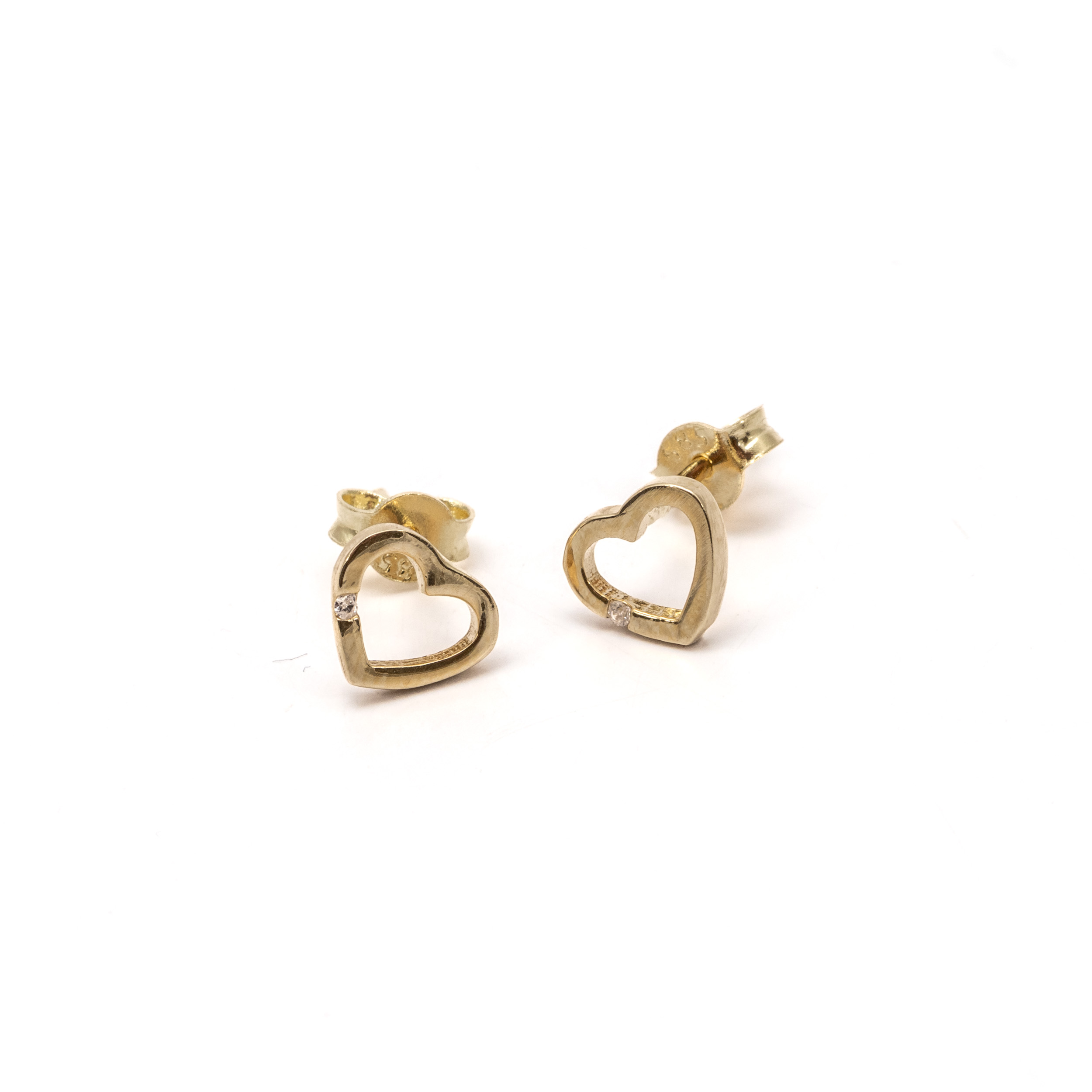 14k női arany szív formájú stekkeres fülbevaló cirkónia kővel (másolat) 14k női arany szív formájú stekkeres fülbevaló cirkónia kővel (másolat)