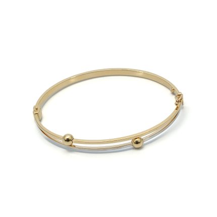 14k női arany vésett karperec (másolat)