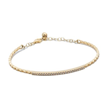 14k női arany köves karperec (másolat)