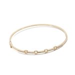 14k női arany köves karperec (másolat)