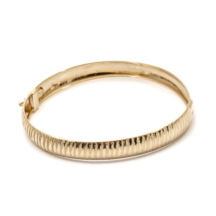 14k női arany vésett karperec (másolat)