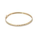 14k női arany vésett karperec (másolat)