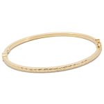 14k női arany vésett karperec (másolat)